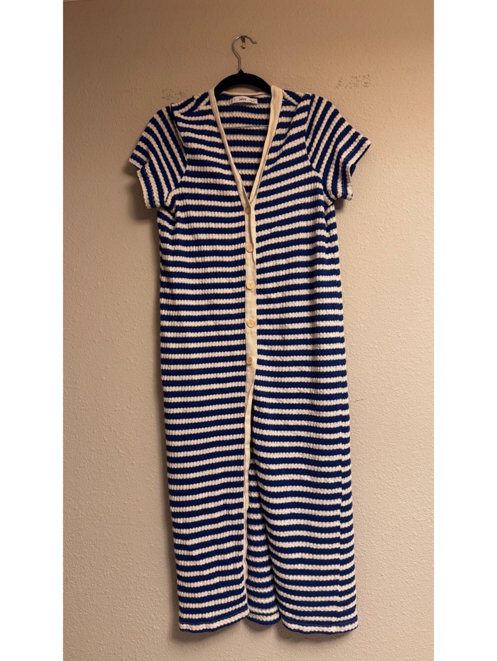 Stripped Mango Duster Cardigan